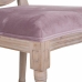 Ruokatuoli Alexandra House Living Pinkki 100 % polyesteri 46 x 96 x 48 cm