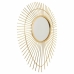 Wall mirror Alexandra House Living Golden 6 x 105 x 77 cm Circle