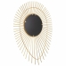 Wall mirror Alexandra House Living Golden 6 x 105 x 77 cm Circle