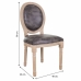 Dining Chair Alexandra House Living Grey 100 % polyester 46 x 96 x 48 cm