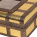 Guarda-Joias Alexandra House Living Dourado Alumínio Madeira MDF 20 x 7 x 27 cm