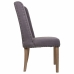 Cadeira de Sala de Jantar Alexandra House Living Cinzento 53 x 102 x 53 cm