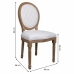 Sedia da Sala da Pranzo Alexandra House Living Bianco 46 x 96 x 48 cm