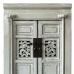 Suporte para garrafas Alexandra House Living Branco Madeira Madeira de olmo 45 x 170 x 55 cm