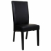 Dining Chair Alexandra House Living Black 48 x 102 x 49 cm