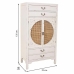 Kast Alexandra House Living Wit Rotan Sparrenhout Hout MDF 40 x 135 x 70 cm