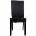 Dining Chair Alexandra House Living Black 48 x 102 x 49 cm