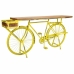 Ingresso Alexandra House Living Bike Giallo Ferro Legno di mango 46 x 93 x 187 cm