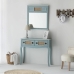 Miroir mural Alexandra House Living Bleu 3 x 76 x 70 cm Rectangulaire