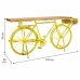 Ingresso Alexandra House Living Bike Giallo Ferro Legno di mango 46 x 93 x 187 cm