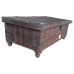 Coffre Alexandra House Living Marron Fer Acacia Bois de manguier 72 x 47 x 130 cm