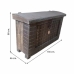 Chest Alexandra House Living Brown Iron Acacia Mango wood 46 x 88 x 136 cm