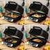 Airfryer Grillillä, Lisätarvikkeilla ja Reseptivihkolla InnovaGoods Fryinn 12-in-1 6000 Musta Teräs 3400 W 6 L