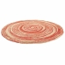 Tapete Alexandra House Living Castanho Fibra natural 120 x 120 cm Circular