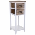 Mesa de Cabeceira Alexandra House Living Branco 30 x 73 x 30 cm