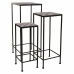 Soporte para Maceta Alexandra House Living Negro Hierro 30 x 68 x 30 cm