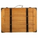 Set of suitcases Alexandra House Living Brown PVC Wood Metal Vintage 31 x 17 x 45 cm 40 x 24 x 13,5 cm Ornamental 2 Pieces