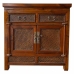 Buffet Alexandra House Living Marron Bois 40 x 80 x 80 cm