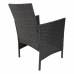 Set de mobilier Alexandra House Living Negru 9 Piese