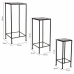 Flower Pot Stand Alexandra House Living Black Iron 30 x 68 x 30 cm