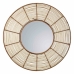 Wall mirror Alexandra House Living Brown 3 x 61 x 61 cm Circle