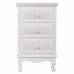 Comodino Alexandra House Living Bianco 33 x 68 x 41 cm