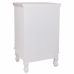 Comodino Alexandra House Living Bianco 33 x 68 x 41 cm