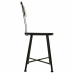 Tabouret Alexandra House Living Noir 40 x 82 x 38 cm