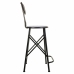 Stool Alexandra House Living Black Iron 40 x 100 x 46 cm