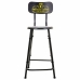 Stool Alexandra House Living Black Iron 40 x 100 x 46 cm