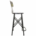 Stool Alexandra House Living Black Iron 40 x 100 x 46 cm