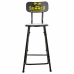 Stool Alexandra House Living Black Iron 40 x 100 x 46 cm