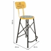 Tabouret Alexandra House Living Jaune Fer 40 x 100 x 46 cm