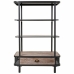 Shelves Alexandra House Living Brown Wood Metal Iron 121 x 40 x 80 cm