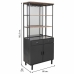 Display Stand Alexandra House Living Jern Gran ø 8 x 19 cm 42 x 182 x 80 cm