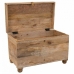 Hocker Alexandra House Living Weiß natürlich Mango-Holz Holz MDF 40 x 47 x 72 cm