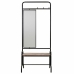 Hallbord Alexandra House Living Sort Jern Gran 45 x 181 x 77 cm