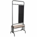 Hallbord Alexandra House Living Sort Jern Gran 45 x 181 x 77 cm