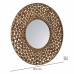 Miroir mural Alexandra House Living Marron 3 x 61 x 61 cm Cercle