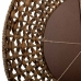 Wall mirror Alexandra House Living Brown 3 x 61 x 61 cm Circle