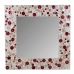 Miroir mural Alexandra House Living Marron Rouge Beige 52 x 2 x 52 cm Carré