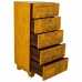 Chest of drawers Alexandra House Living Yellow Iron Mango wood 40 x 100 x 45 cm