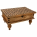 Baule Alexandra House Living Marrone Metallo Legno di mango 40 x 30 x 60 cm Stile artigianale