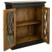 Hall Alexandra House Living Black Glass Iron Mango wood 40 x 100 x 90 cm