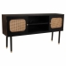 Credenza Alexandra House Living Nero Legno di pino Legno MDF 38 x 81 x 152 cm