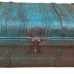 Decorative suitcase Alexandra House Living Blue Iron Traditional style 36 x 19 x 66 cm