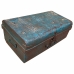 Valise décorative Alexandra House Living Bleu Fer Style artisanal 35 x 24 x 61 cm