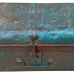 Valise décorative Alexandra House Living Bleu Fer Style artisanal 35 x 24 x 61 cm