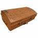 Decorative suitcase Alexandra House Living Brown Iron Traditional style 34 x 19 x 63 cm