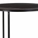 Jeu de 2 tables Alexandra House Living Noir Fer Bois MDF 39 x 57 x 39 cm